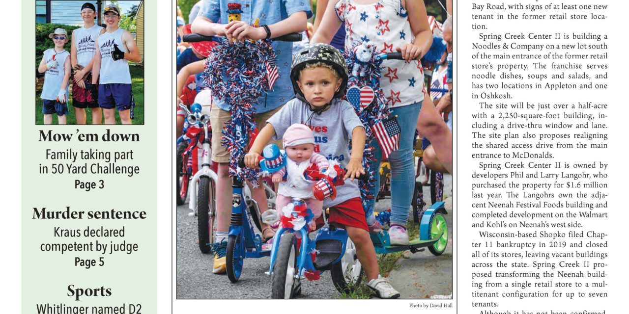 July 8, 2022 Neenah News