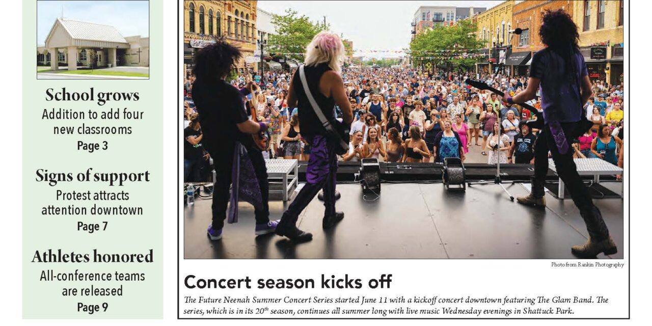 June 20, 2025 Neenah News