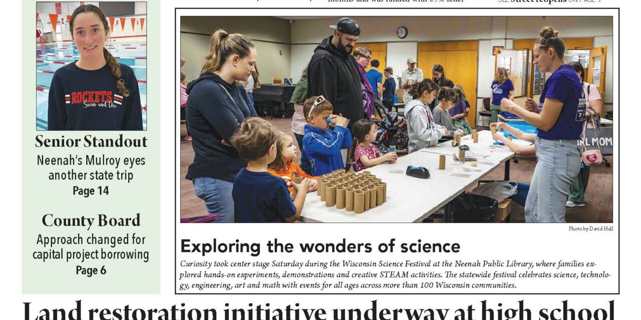October 24, 2025 Neenah News