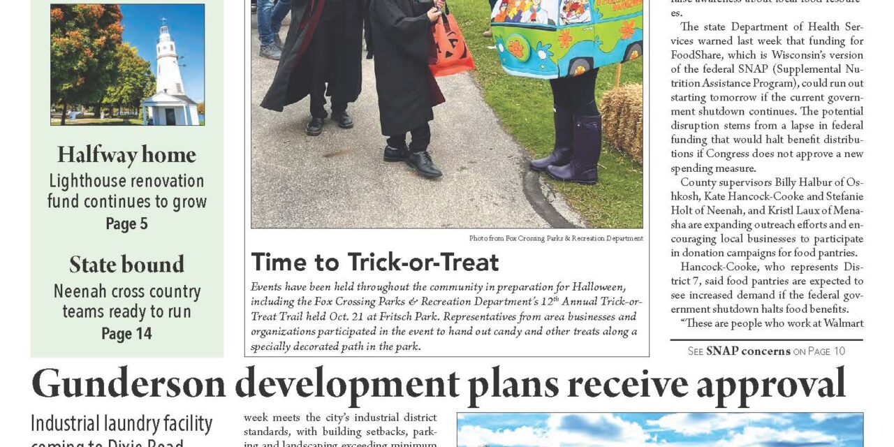 October 31, 2025 Neenah News