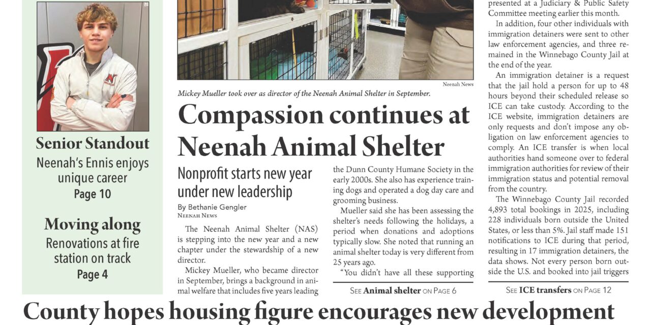 January 23, 2026 Neenah News