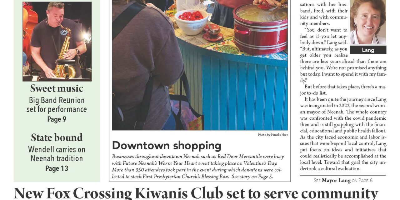 February 20, 2026 Neenah News