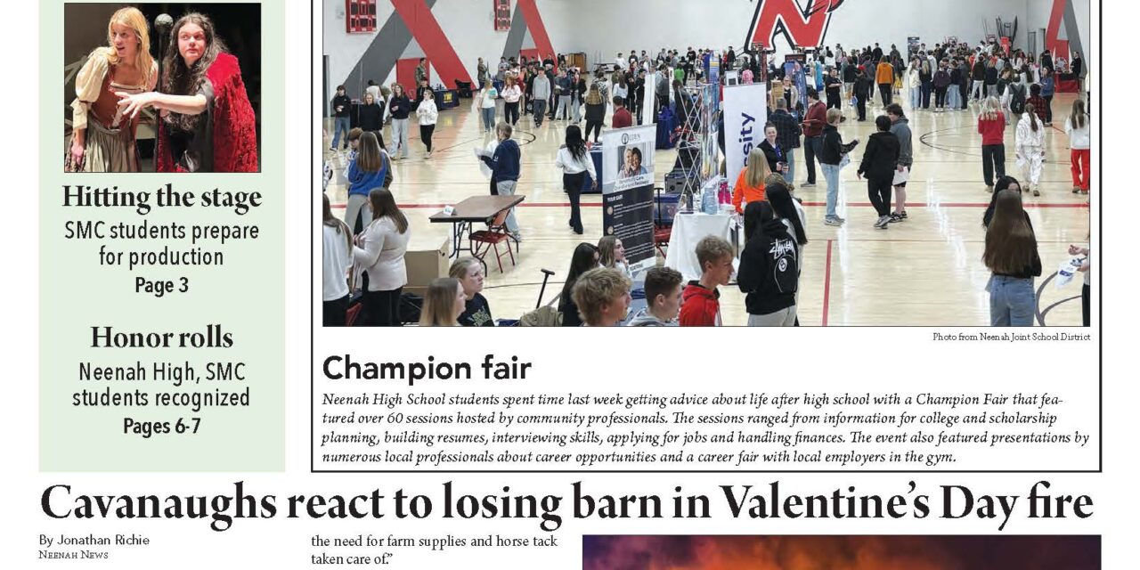 February 27, 2026 Neenah News