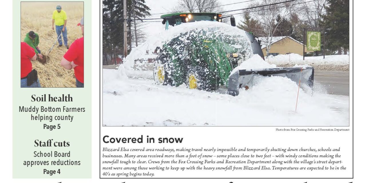 March 20, 2026 Neenah News