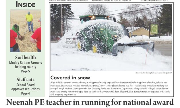 March 20, 2026 Neenah News