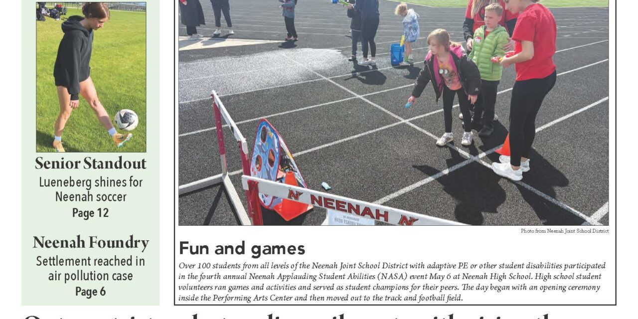 May 15, 2026 Neenah News