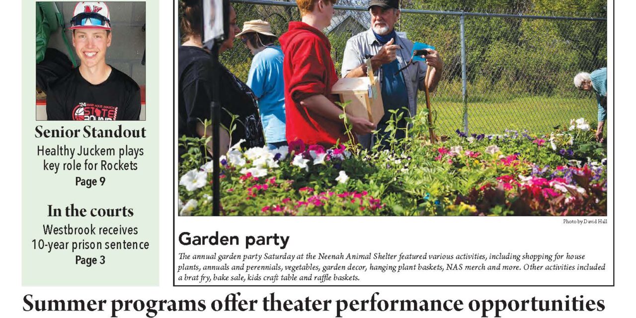 May 22, 2026 Neenah News