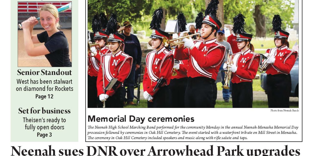 May 29, 2026 Neenah News