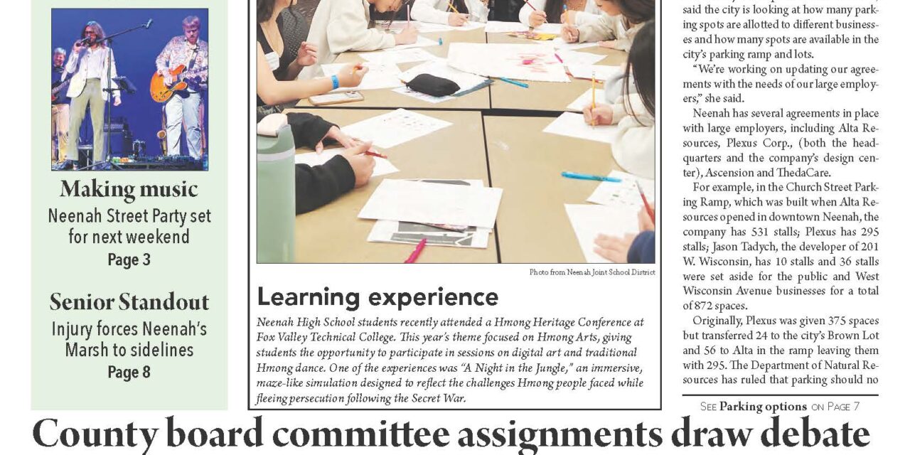 May 8, 2026 Neenah News