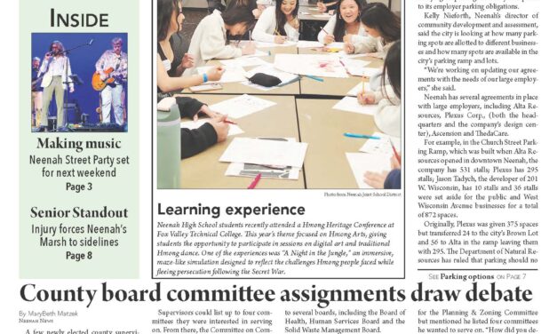 May 8, 2026 Neenah News