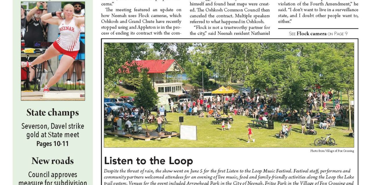 June 12, 2026 Neenah News