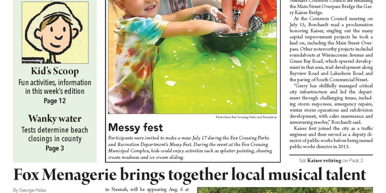 July 24, 2026 Neenah News
