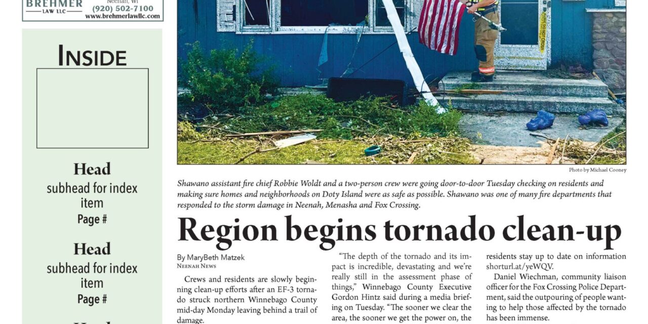 July 31, 2026 Neenah News