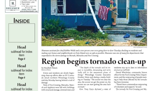 July 31, 2026 Neenah News