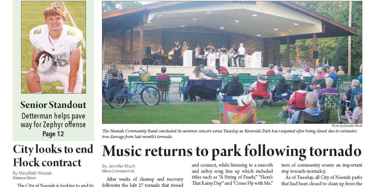 August 28, 2026 Neenah News
