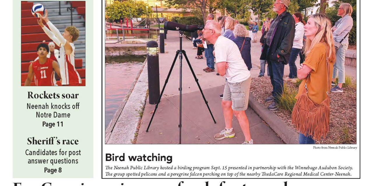 September 25, 2026 Neenah News