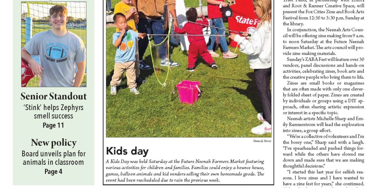 October 2, 2026 Neenah News